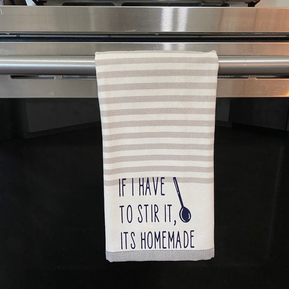 Hand towel made by me!